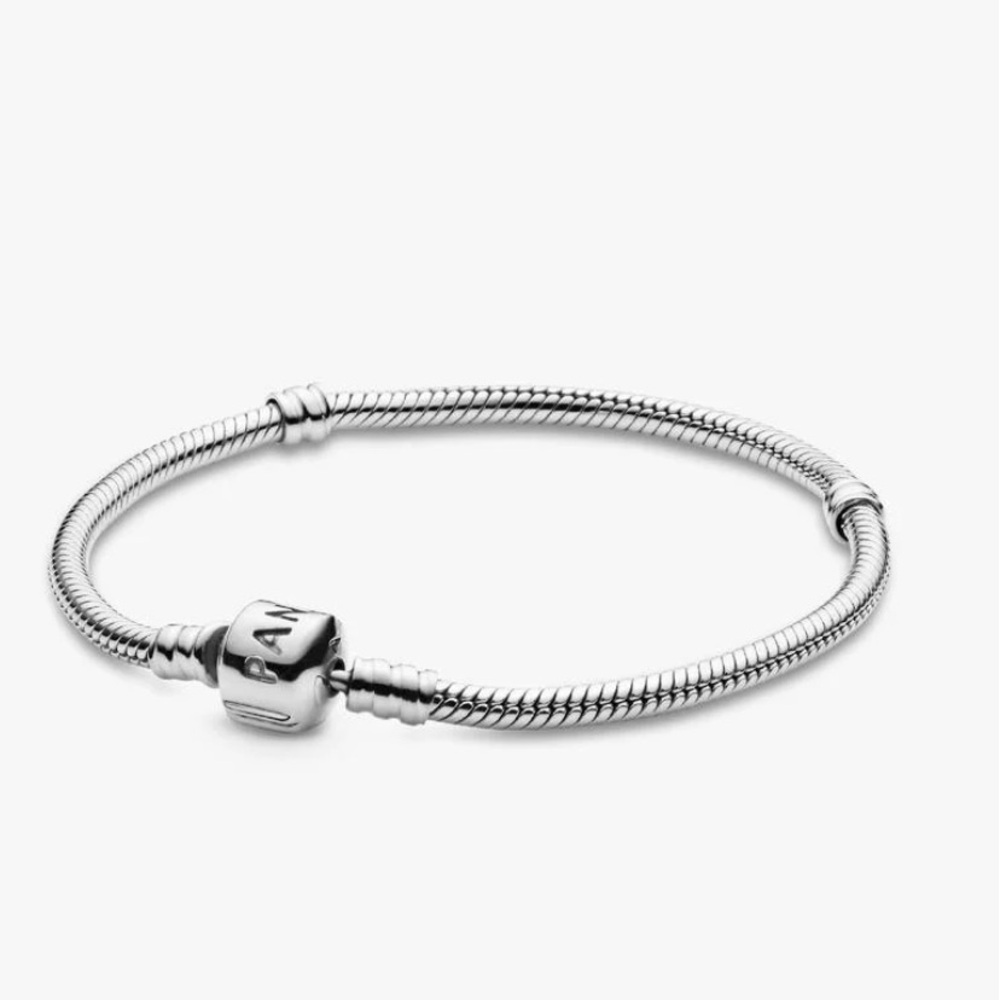 Pandora Barrel Clasp Snake Chain Bracelet